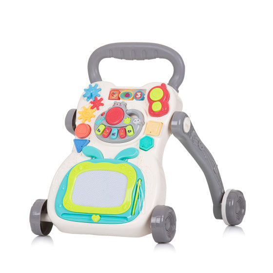 Chipolino Funny Game Walker avec piano, planche de téléphone Grey