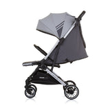 Chipolino Pixie Foldable Buggy Ash Grey Black - afbeelding 3