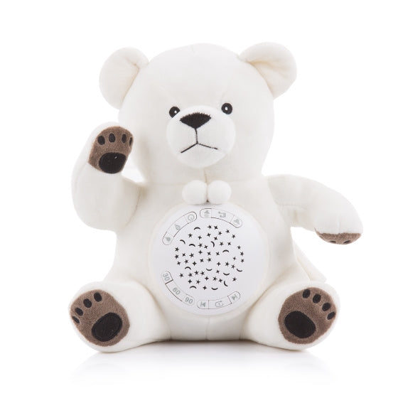 Chipolino en peluche bébé projecteur câlin avec une lumière musicale