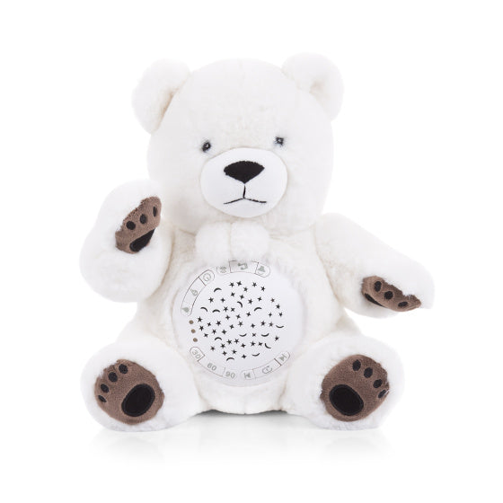 Chipolino en peluche bébé projecteur câlin avec une lumière musicale