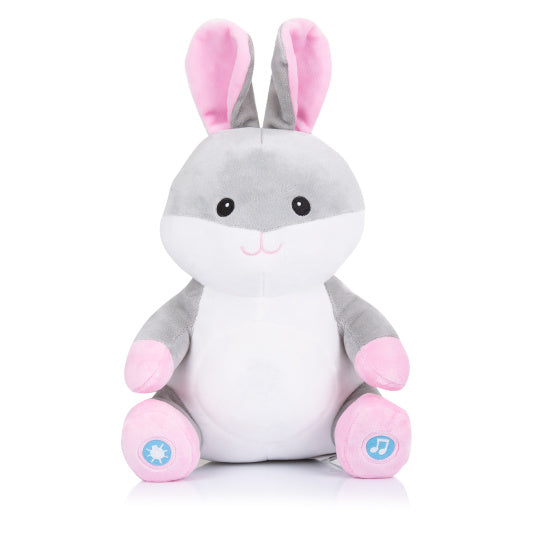 Chipolino en peluche bébé lampe de nuit câlin lapin avec lumière musicale