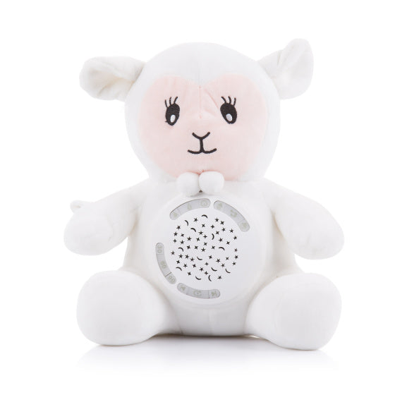 Chipolino en peluche bébé projecteur mouton avec lumière musicale