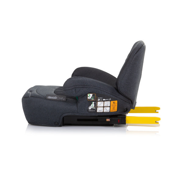 Chipolino Safy Soueting Approche i-size 125-150 cm isofix granit anthracite