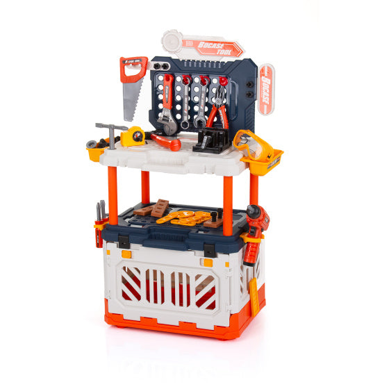 Chipolino Workbench avec outils jeu avec un jeu avec 90 pièces légères