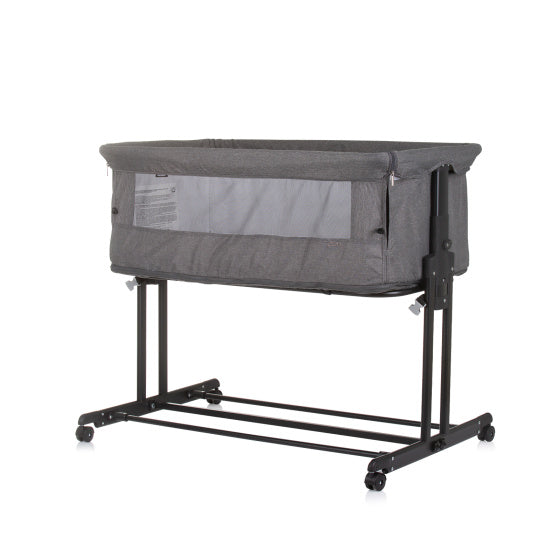 Chipolino Zen Co-Sleeper Box avec moustique gris en granit filet