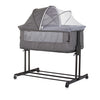 Chipolino Zen Co-Sleeper Box avec moustique gris en granit filet