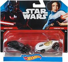 Star Wars Auto Dark Vador avec Leia