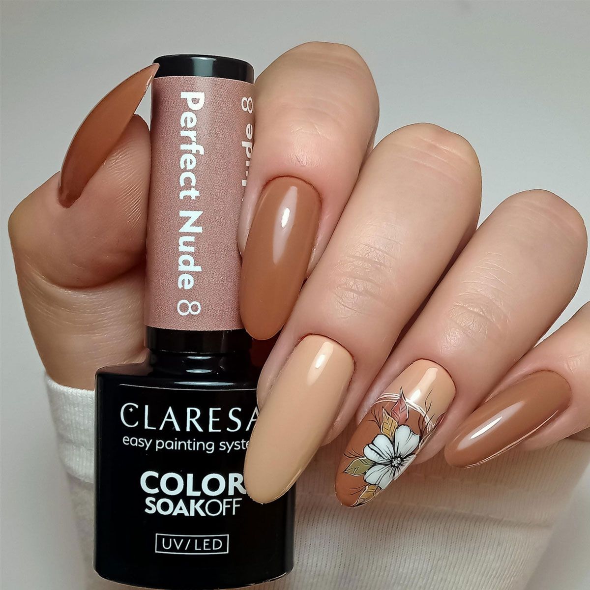 Claresa Claresa UV LED Gellak 5ml Perfect Nude 8