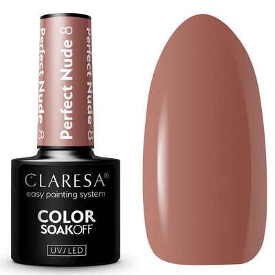 Claresa Claresa UV LED Gellak 5ml Perfect Nude 8
