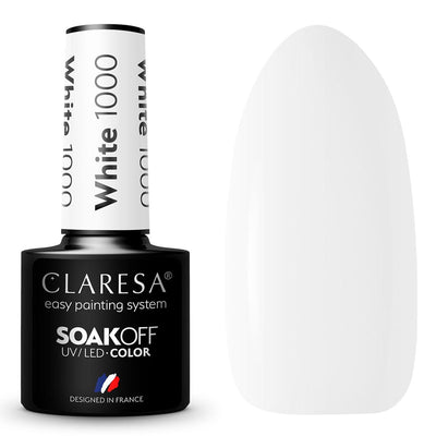 Claresa Claresa UV LED Gellak 5 ml blanc 1000