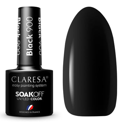 Claresa Claresa UV LED Gellak 5ml Black 900