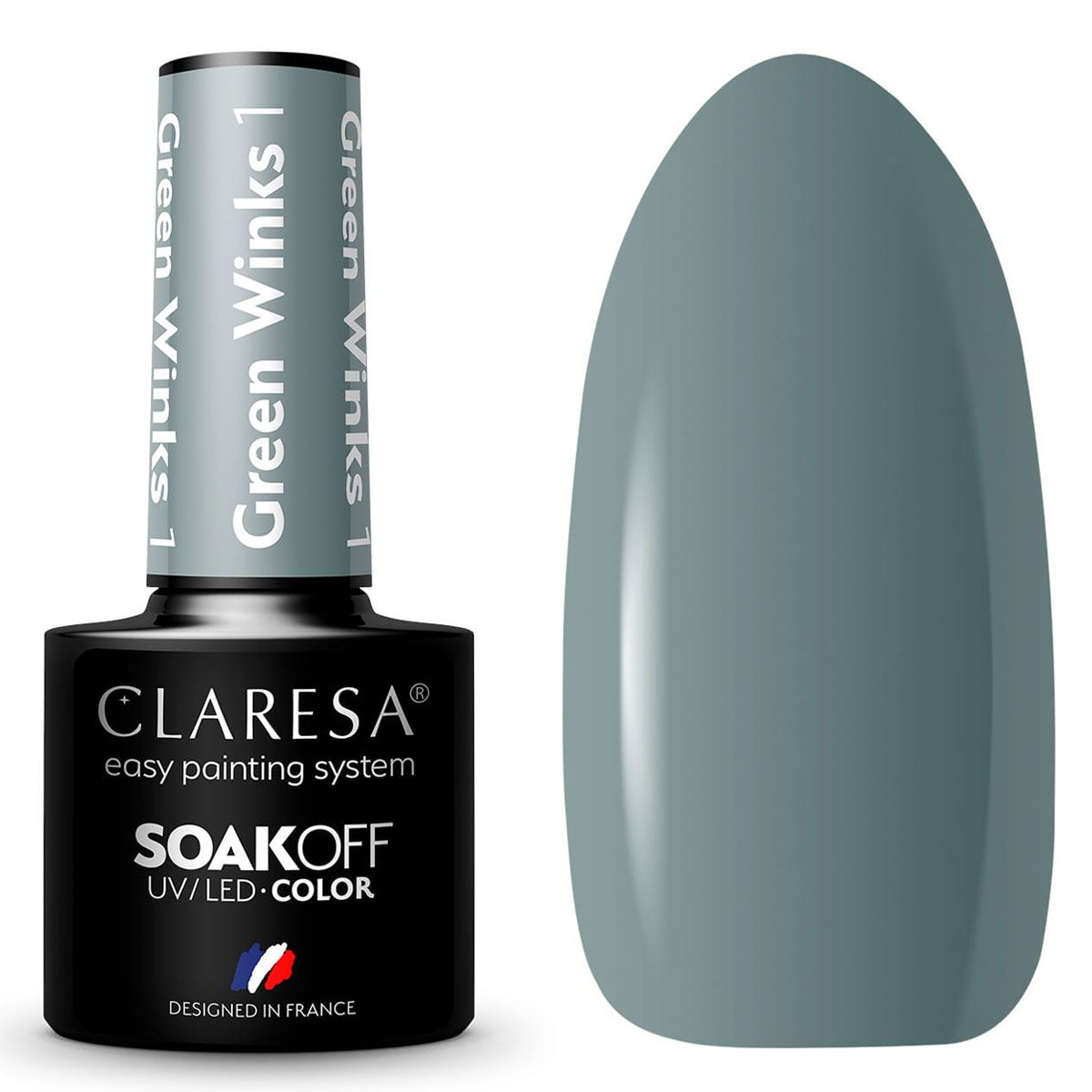Claresa Claresa UV LED GELLAK 5ml Green Winks 1