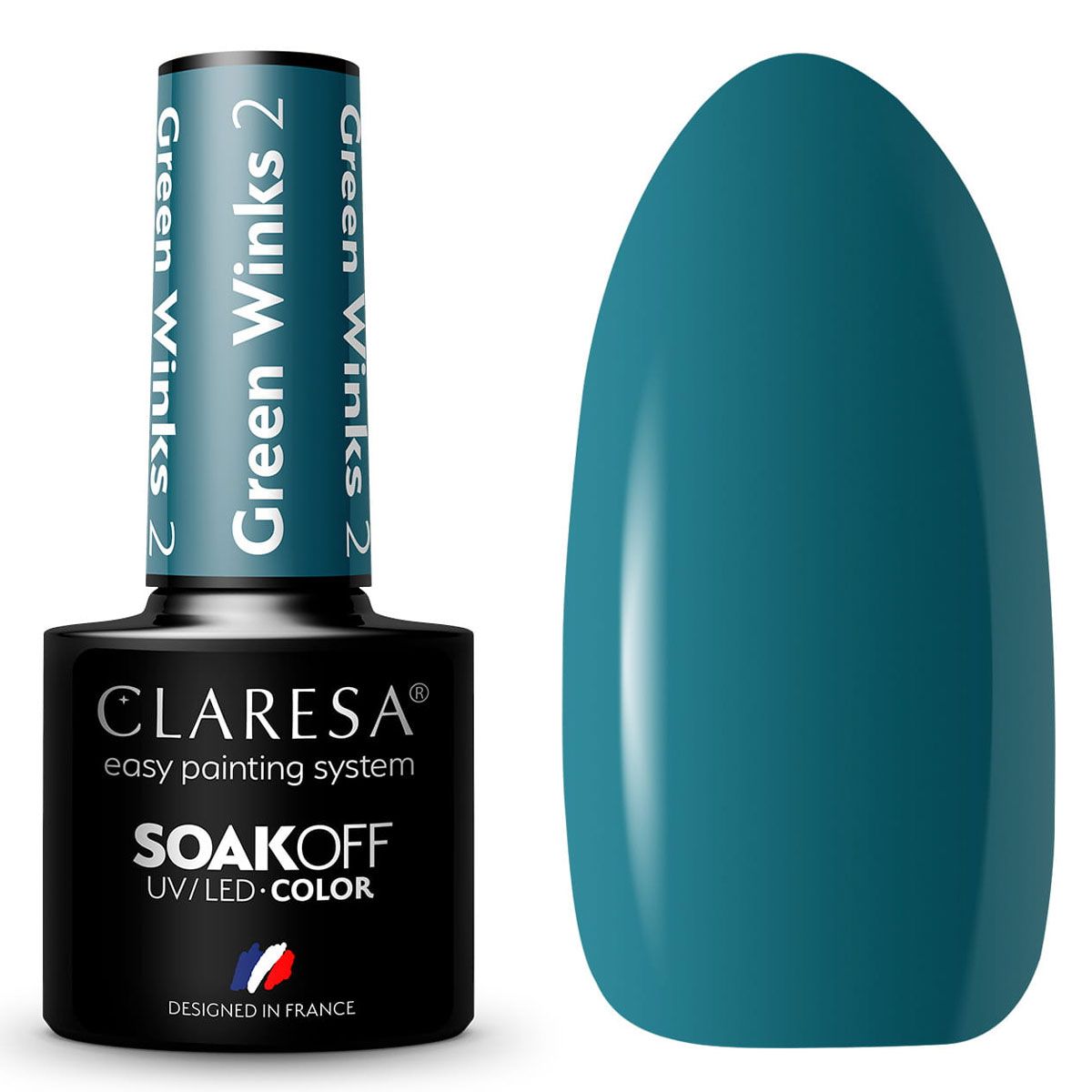 Claresa Claresa UV a conduit Gellak 5 ml Green Winks 2