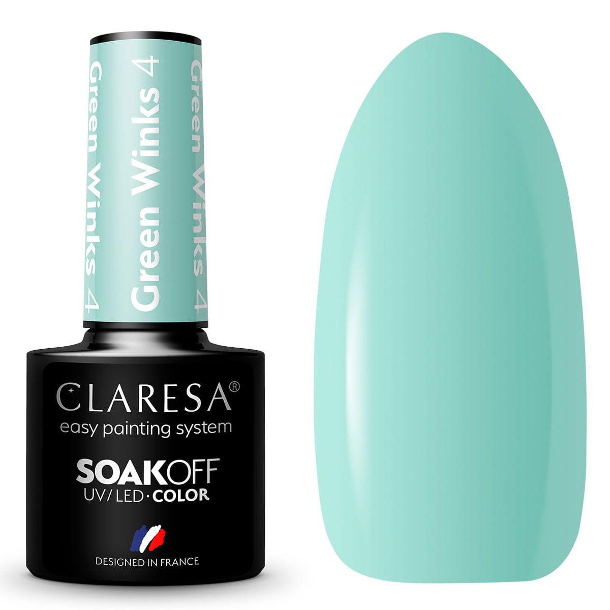 Claresa Claresa UV a conduit Gellak 5ml Green Winks 4