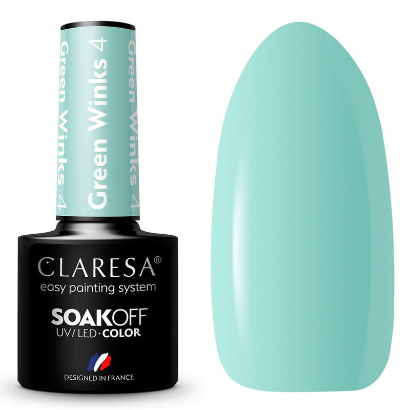 Claresa Claresa UV a conduit Gellak 5ml Green Winks 4