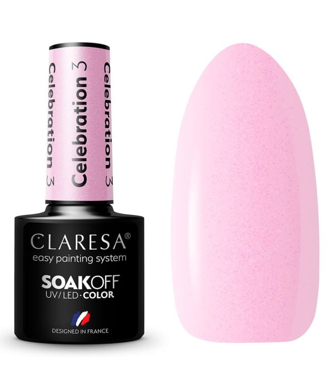 Claresa Claresa UV a mené Gellak 5ml Celebration 3