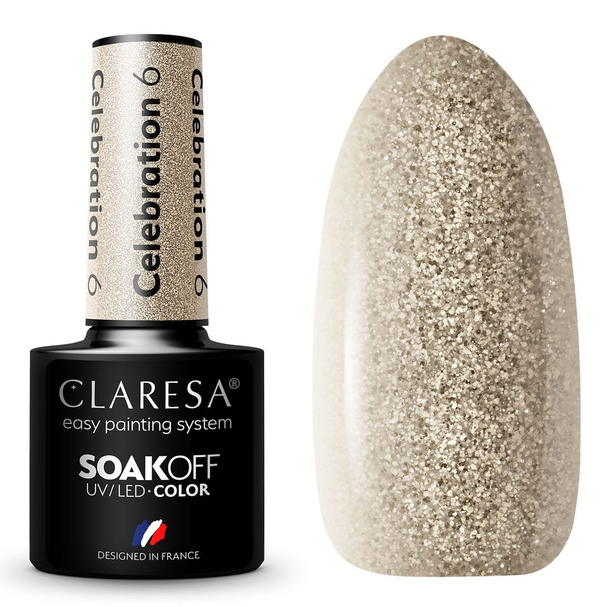 Claresa Claresa UV a mené Gellak 5ml Celebration 6