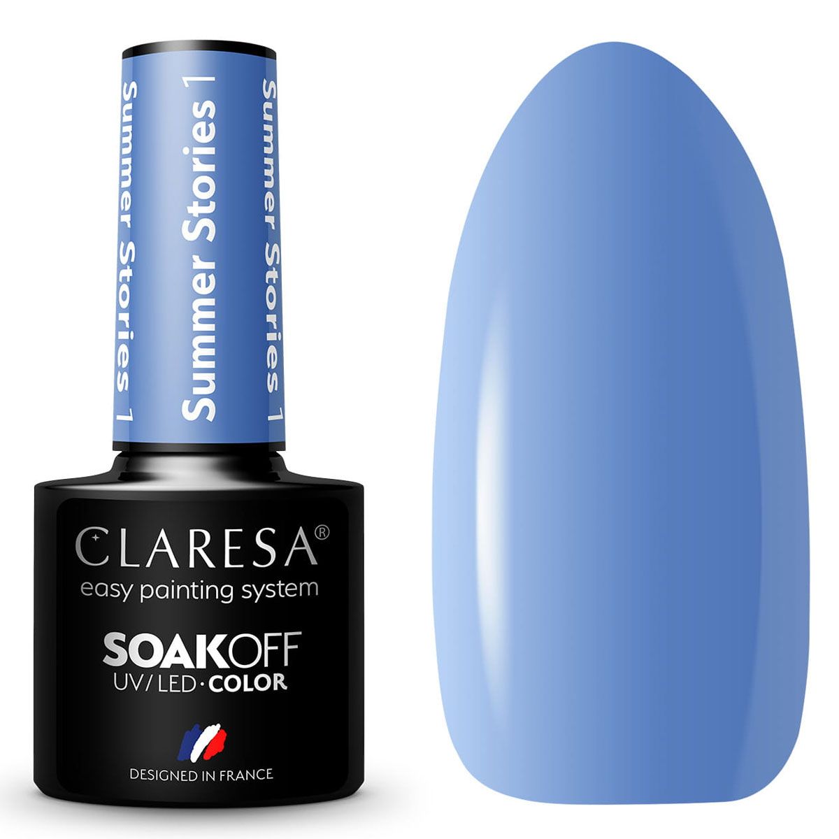 Claresa Claresa UV a conduit Gellak 5 ml histoires d'été 1