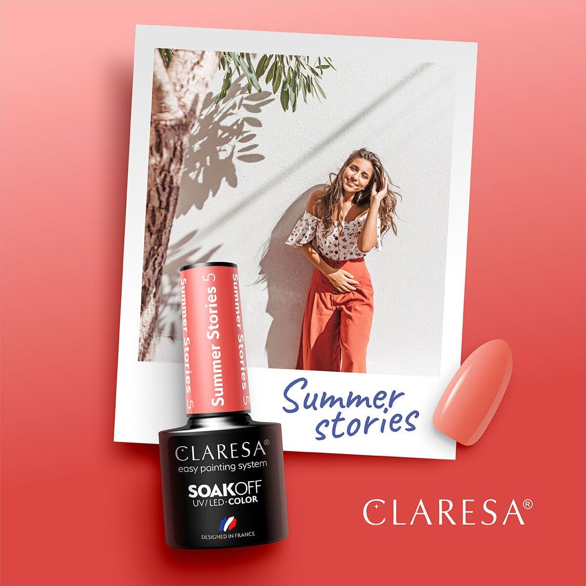 Claresa Claresa UV a conduit Gellak 5ml Stories d'été 5