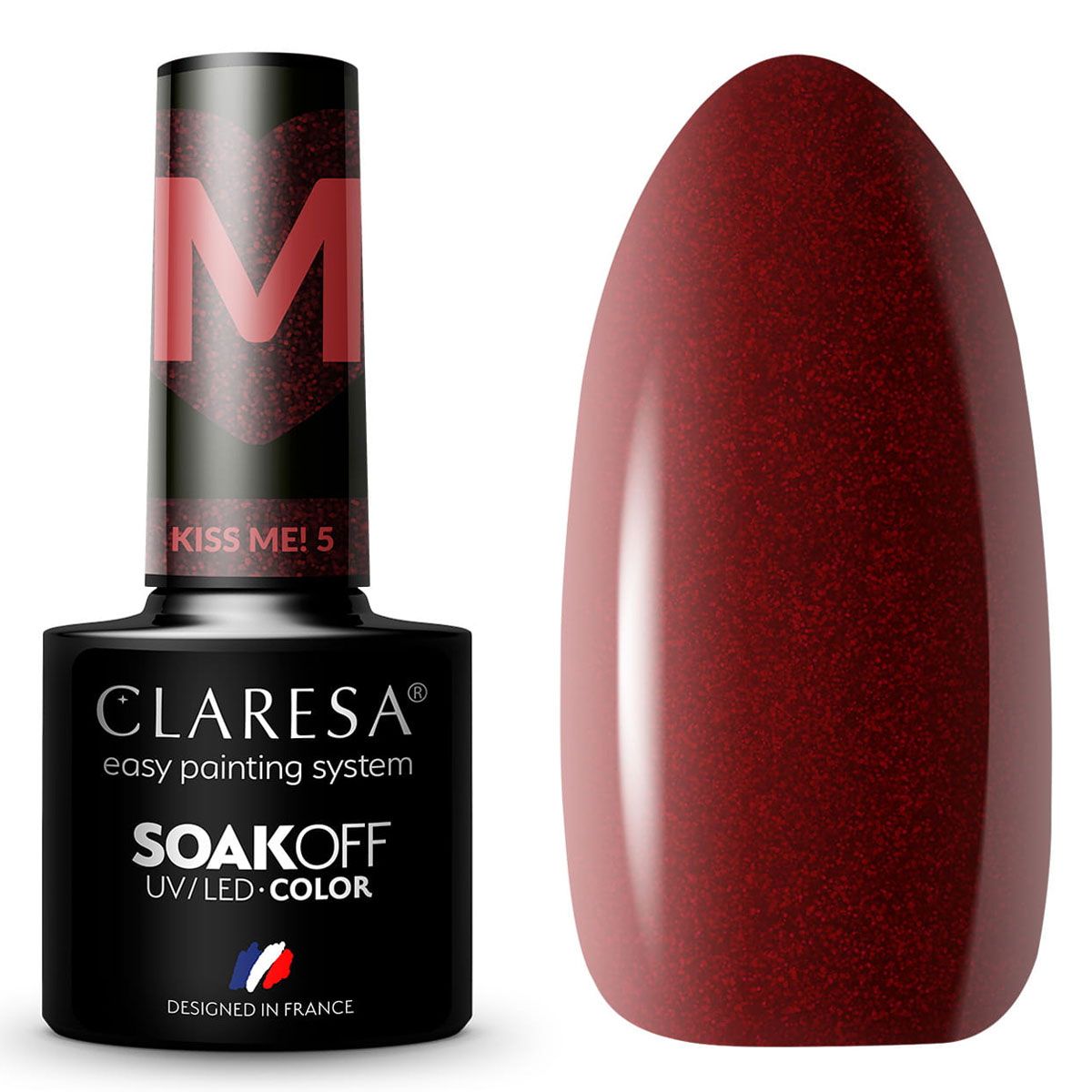 Claresa UV a conduit Gellak 5ml Kiss Me 5