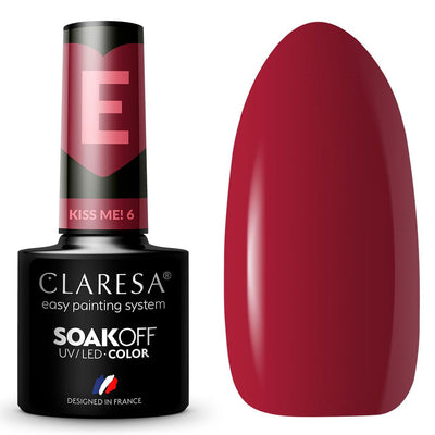 Claresa Claresa UV a conduit Gellak 5ml Kiss Me 6