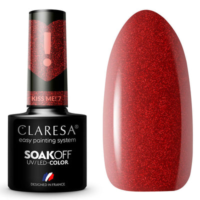Claresa Claresa UV a conduit Gellak 5ml Kiss Me 7