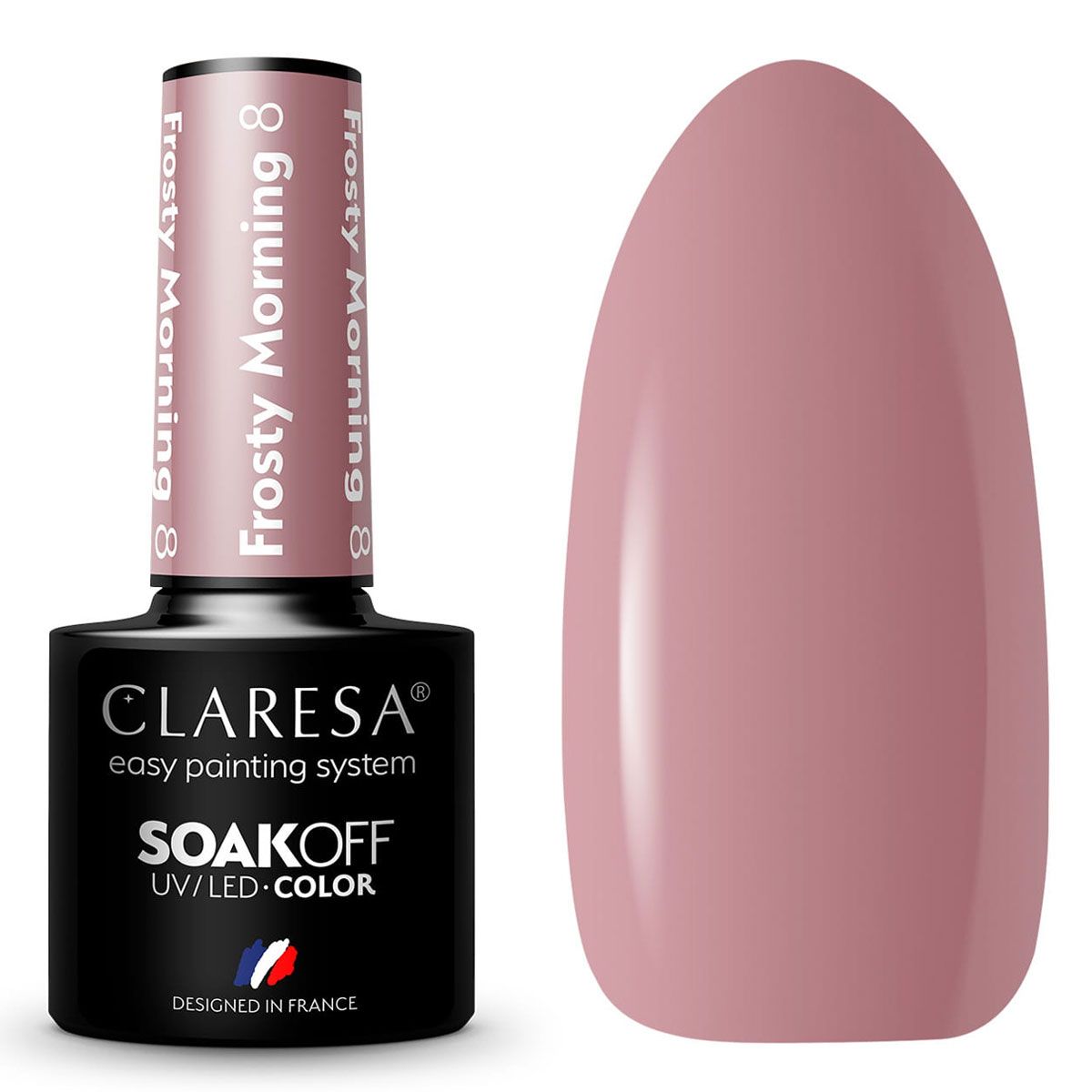 Claresa Claresa UV a conduit Gellak 5ml Frosty Morning 8