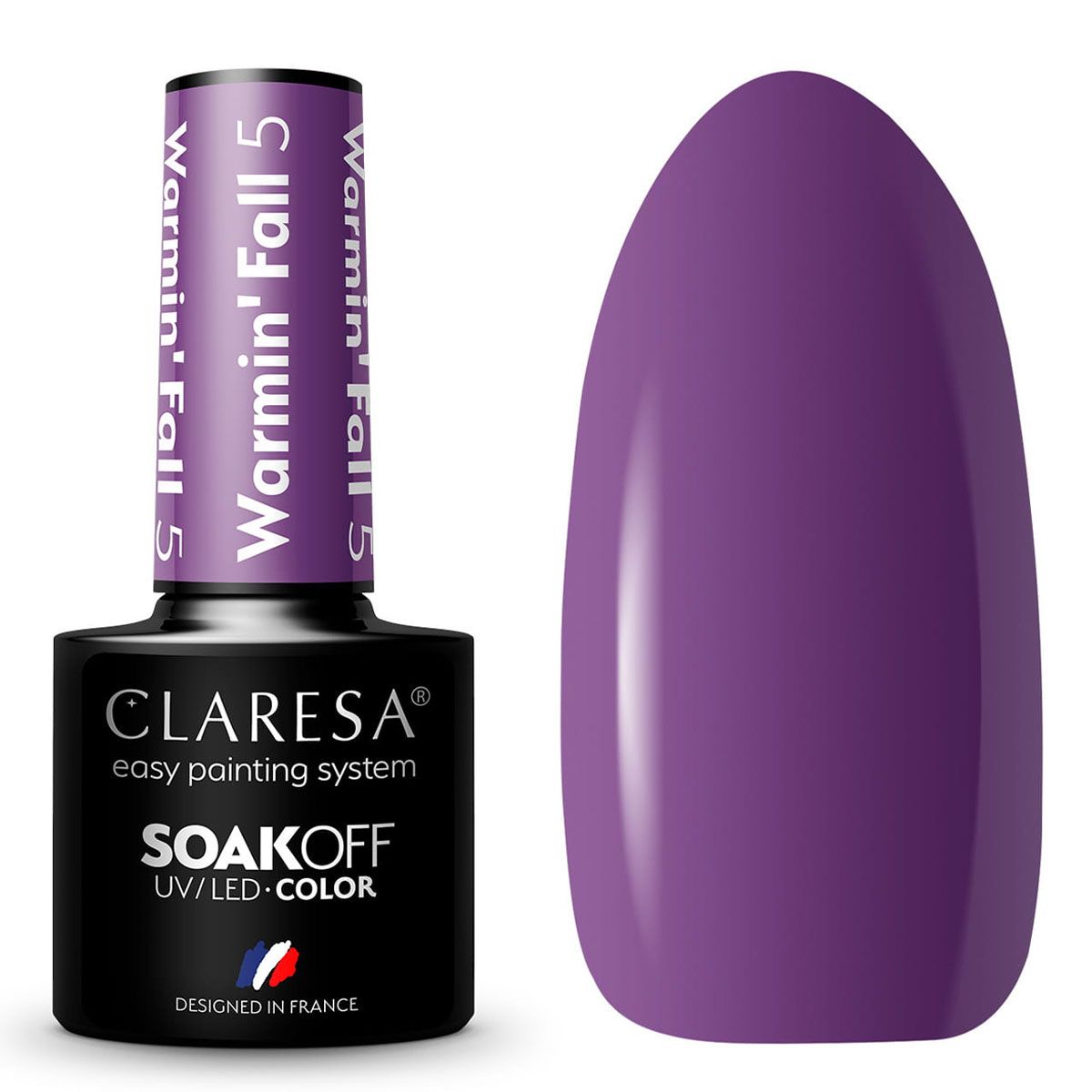 Claresa Claresa UV a conduit Gellak 5ml Warmin 'Fall 5