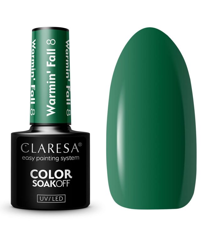 Claresa Claresa UV a conduit Gellak 5ml Warmin 'Fall 8