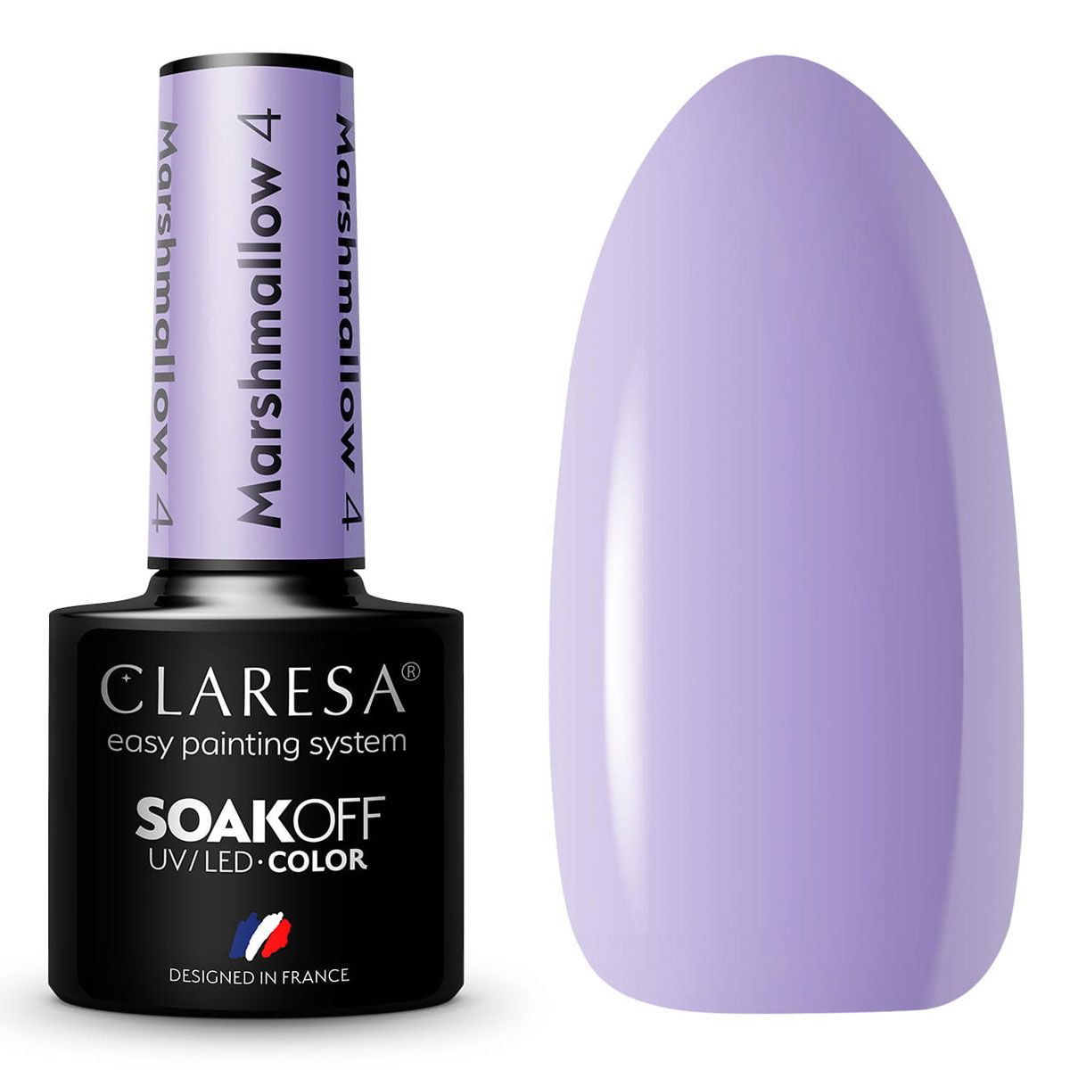 Claresa Claresa UV a mené Gellak 5ml Marsh Mallow 4