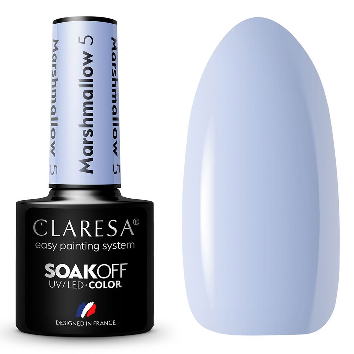 Claresa Claresa UV a conduit Gellak 5ml Marshmallow 5