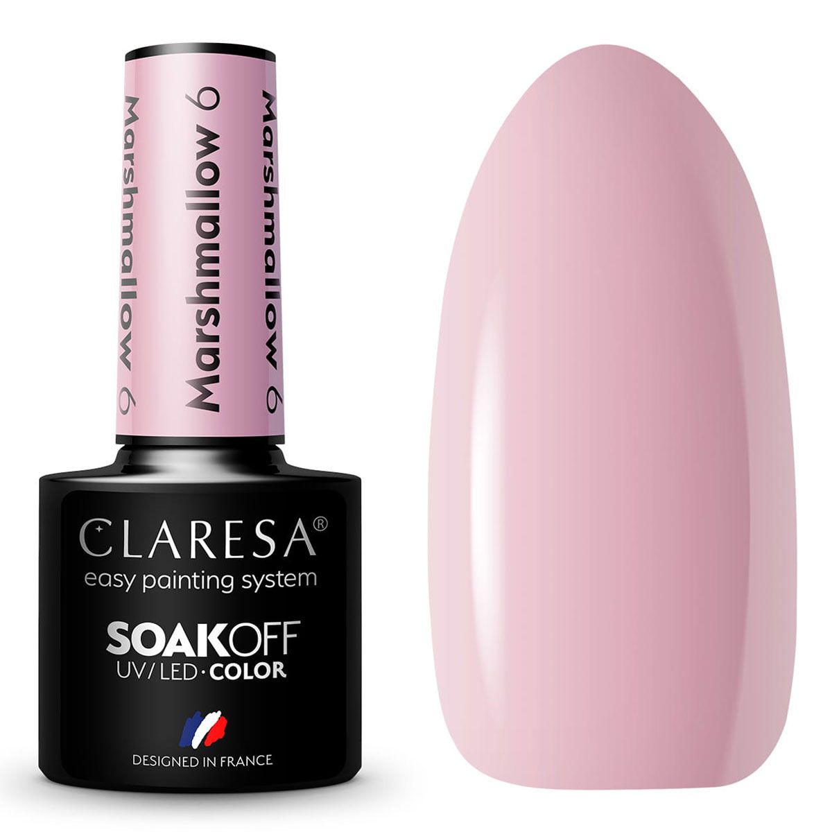 Claresa Claresa UV a conduit Gellak 5ml Marsh Mallow 6
