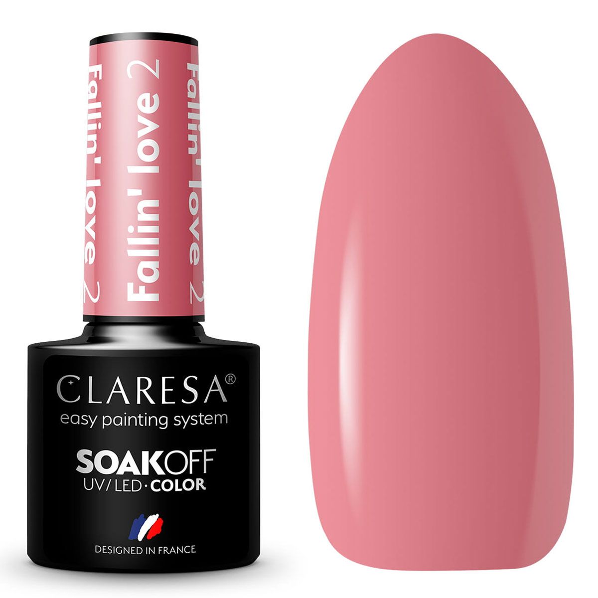 Claresa Claresa UV a conduit Gellak 5ml Fallin 'Love 2