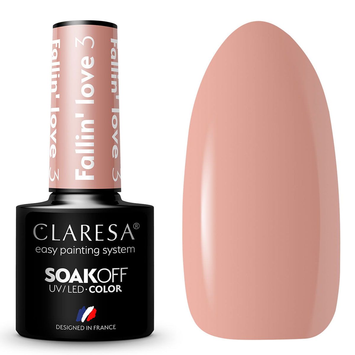 Claresa Claresa UV a conduit Gellak 5ml Fallin 'Love 3