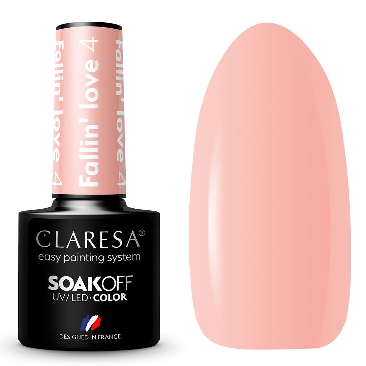 Claresa Claresa UV a conduit Gellak 5ml Fallin 'Love 4