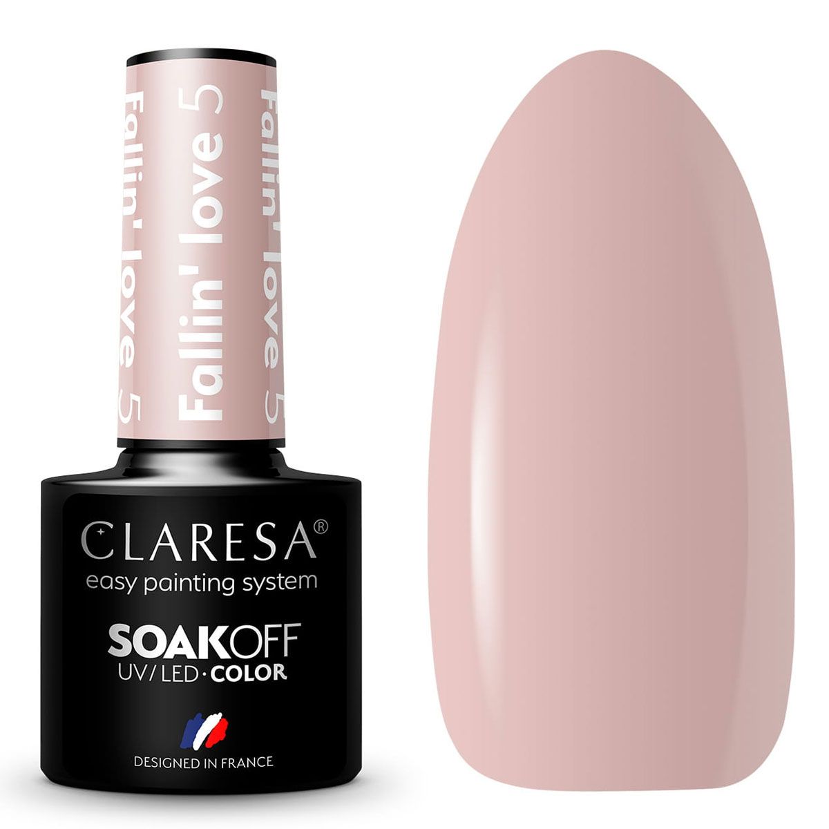 Claresa Claresa UV a conduit Gellak 5ml Fallin 'Love 5