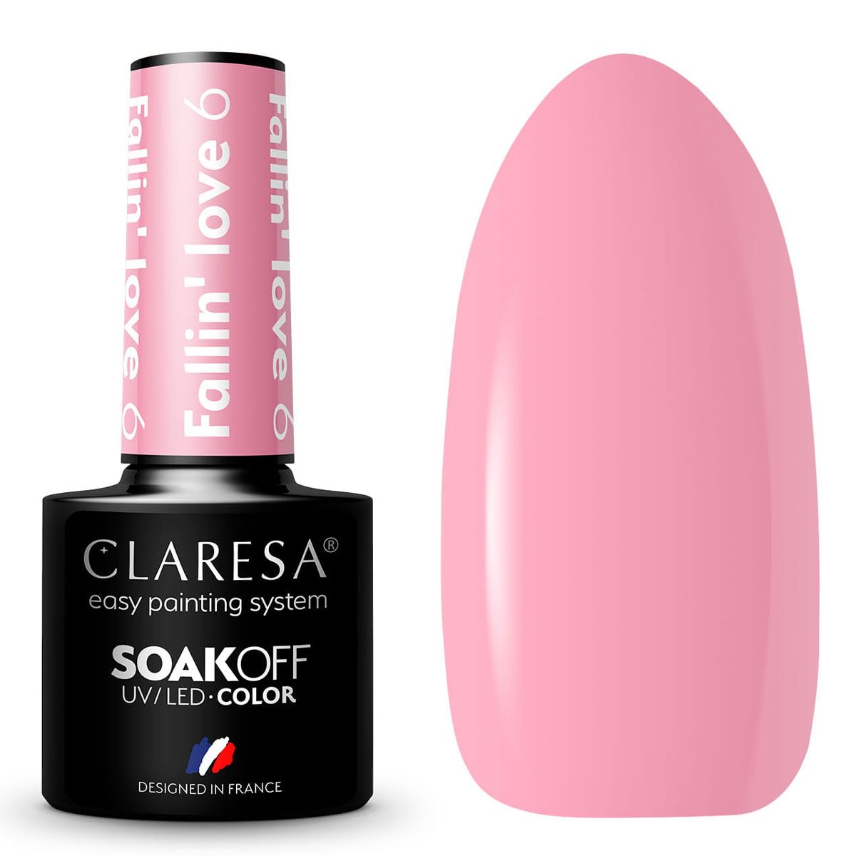 Claresa Claresa UV a conduit Gellak 5ml Fallin 'Love 6