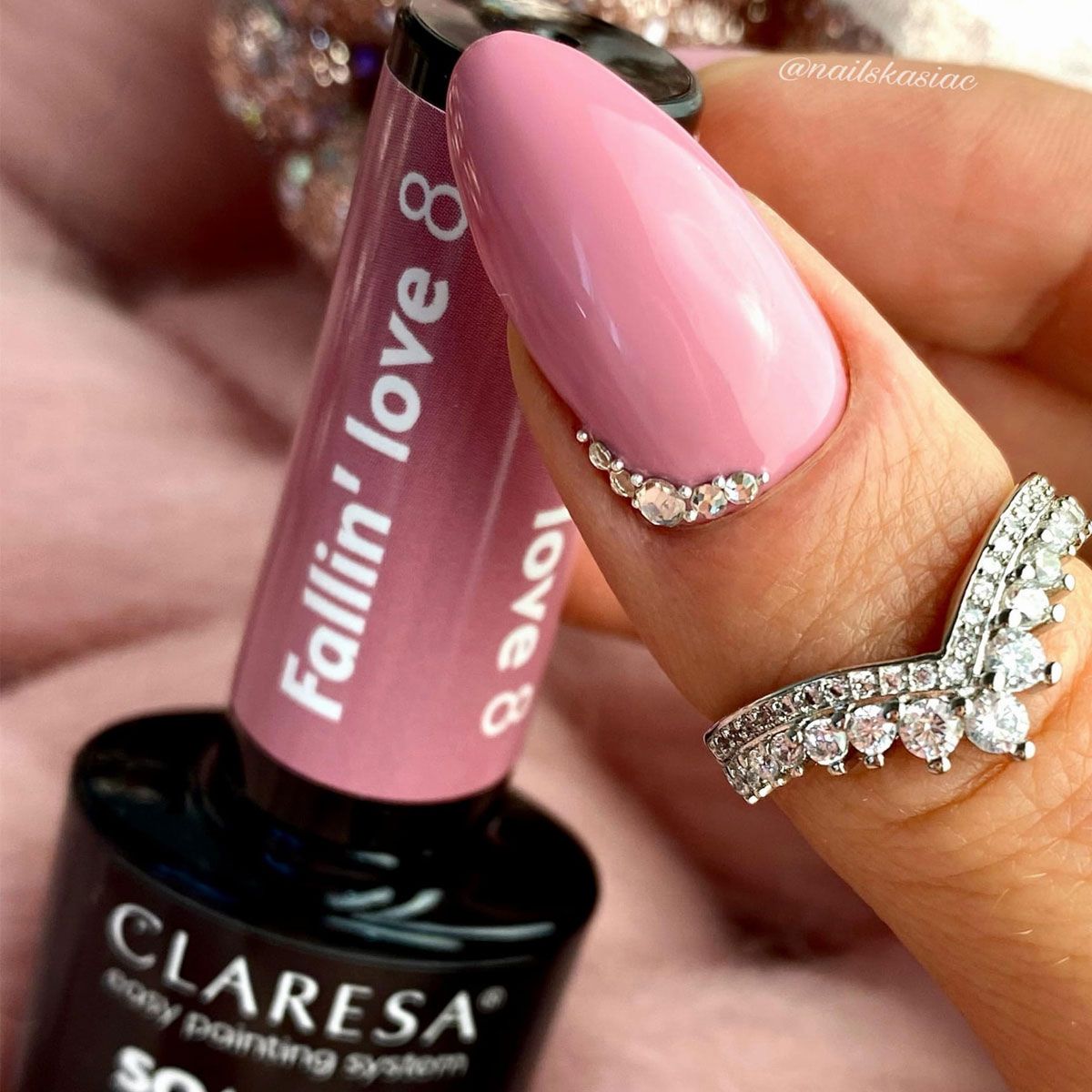 Claresa Claresa UV a conduit Gellak 5ml Fallin 'Love 8