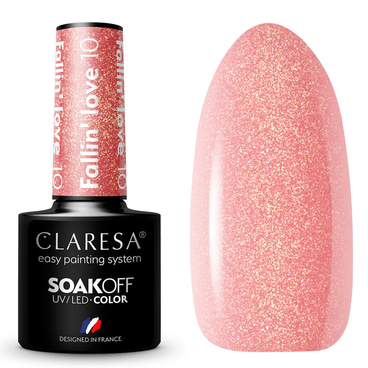 Claresa Claresa UV a conduit Gellak 5ml Fallin 'Love 10