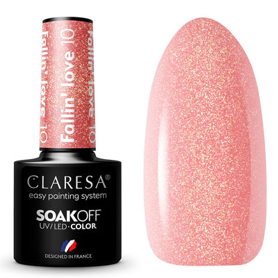 Claresa Claresa UV a conduit Gellak 5ml Fallin 'Love 10