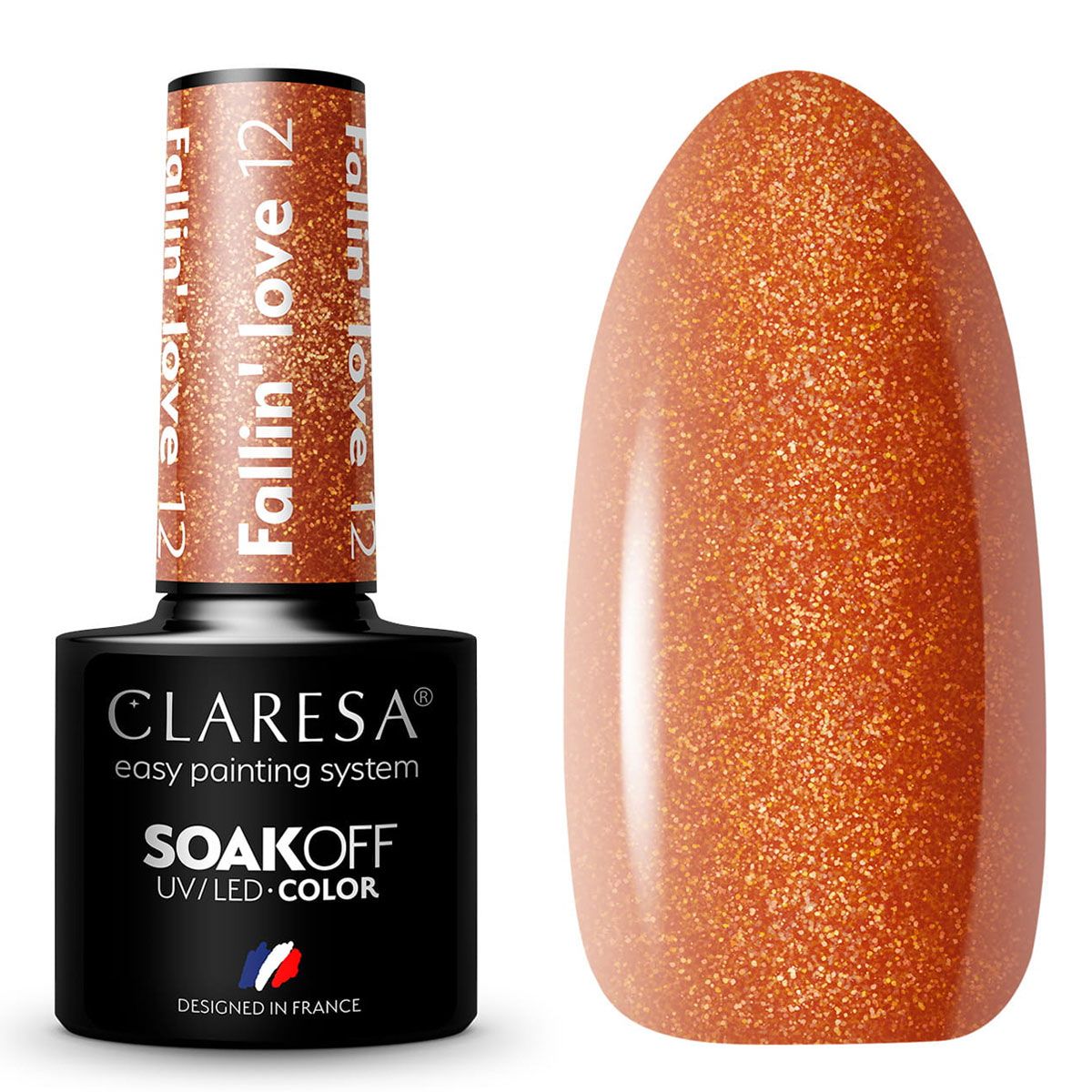 Claresa Claresa UV a conduit Gellak 5ml Fallin 'Love 12