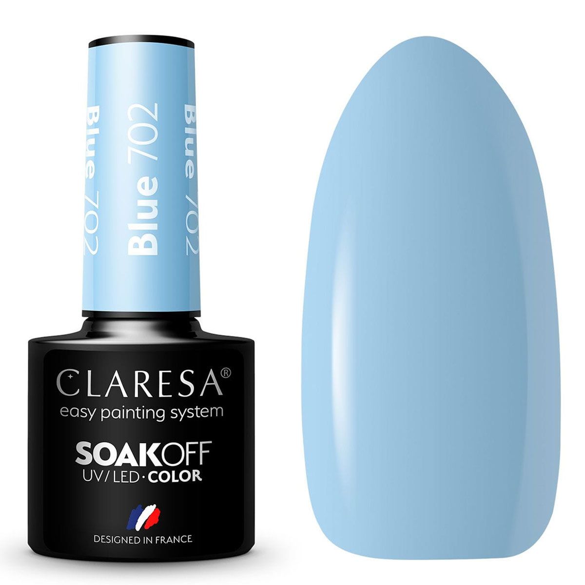 Claresa Claresa UV LED GELLAK 5ML BLUE 702 GARDE SUNNY