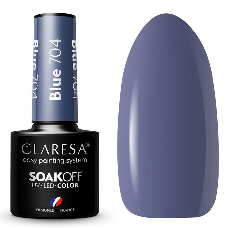 Claresa Claresa UV a conduit Gellak 5 ml bleu 704 Forest calme