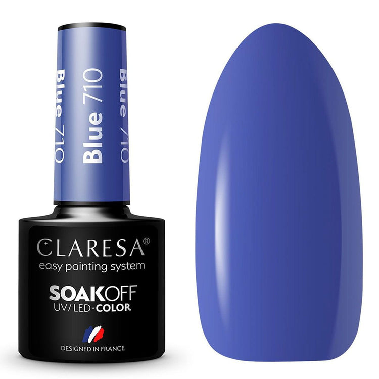 Claresa Claresa UV a conduit Gellak 5ml Blue 710 Emmenez-moi à la rivière