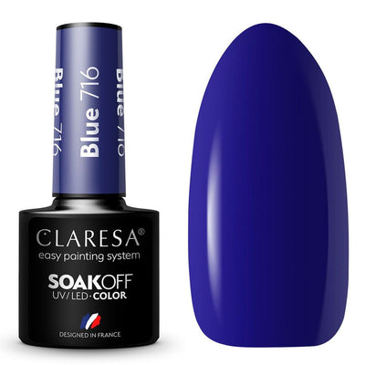 Claresa Claresa UV a conduit Gellak 5ml Blue 716 Berries complètes