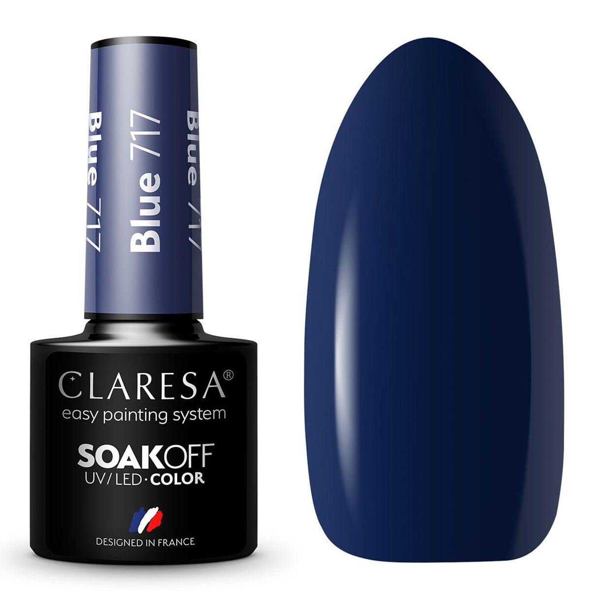 Claresa Claresa UV a conduit Gellak 5ml Blue 717