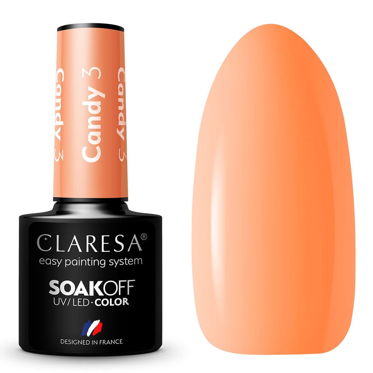 Claresa Claresa UV a conduit Gellak 5ml Candy 3