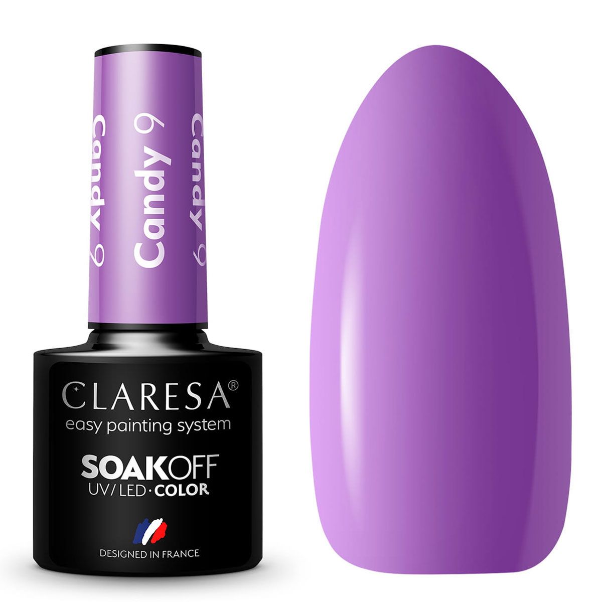 Claresa Claresa UV a conduit Gellak 5ml Candy 9