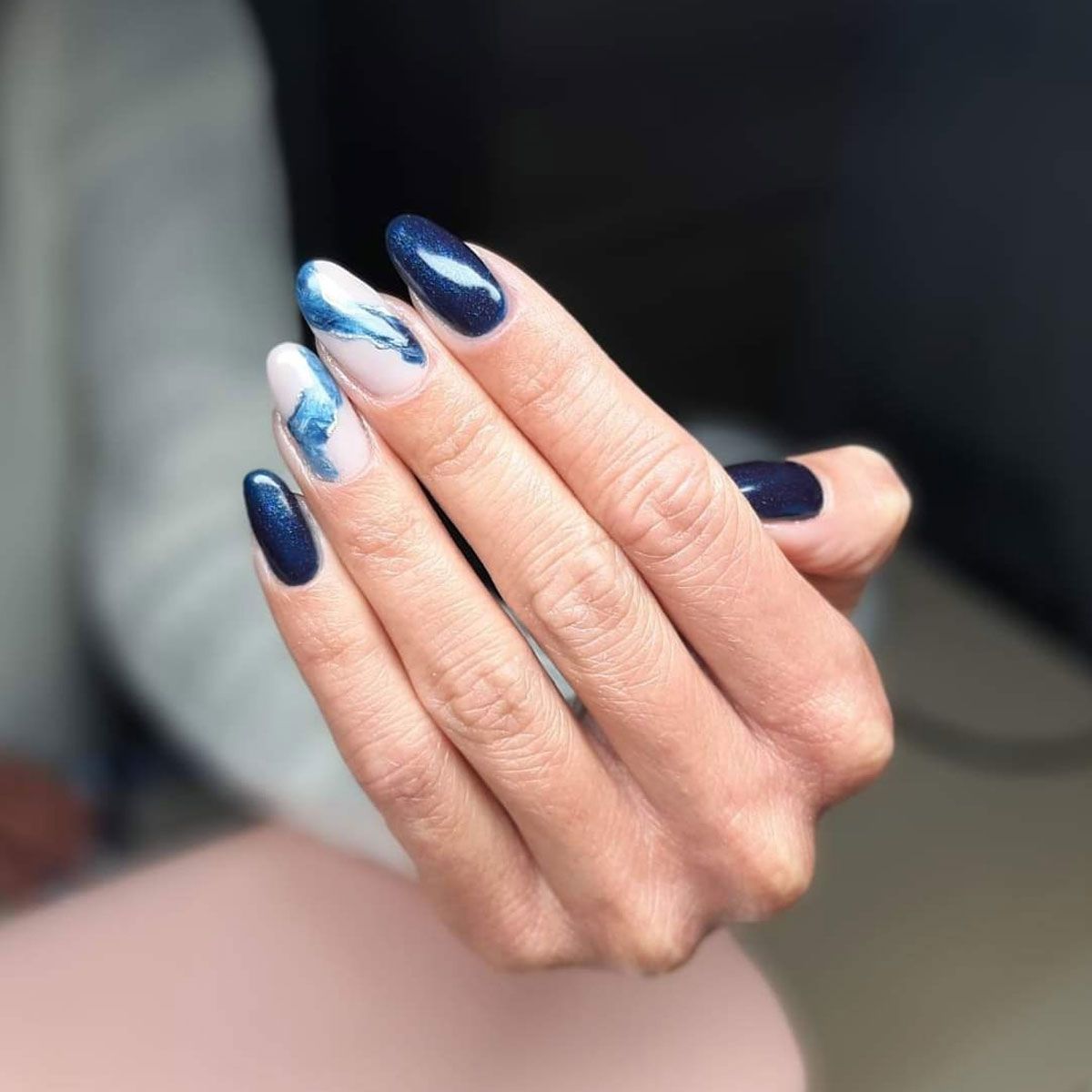 Claresa Claresa UV a conduit Gellak 5ml Galaxy Blue