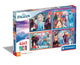 Clementoni Puzzles Disney Frozen, 4in1